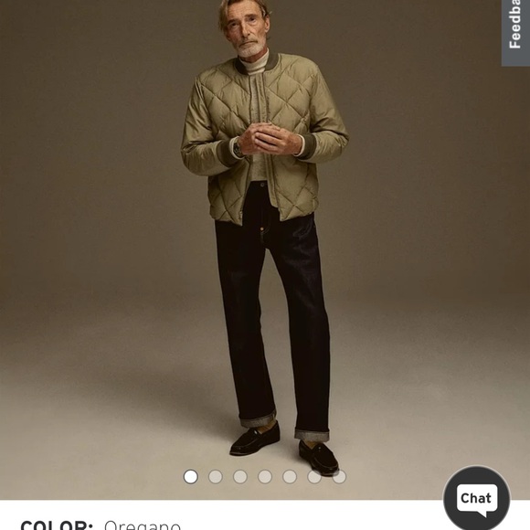 Buck Mason Eddie Bauer Skyliner Bomber Jacket- Unworn with tags